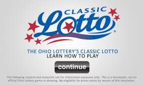 ohio lottery classic lotto|last ohio classic lotto winner.